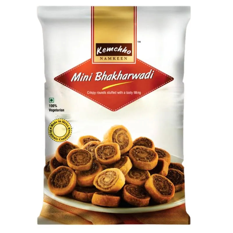 Kemchho Mini Bhakarwadi - 270g-Global Food Hub
