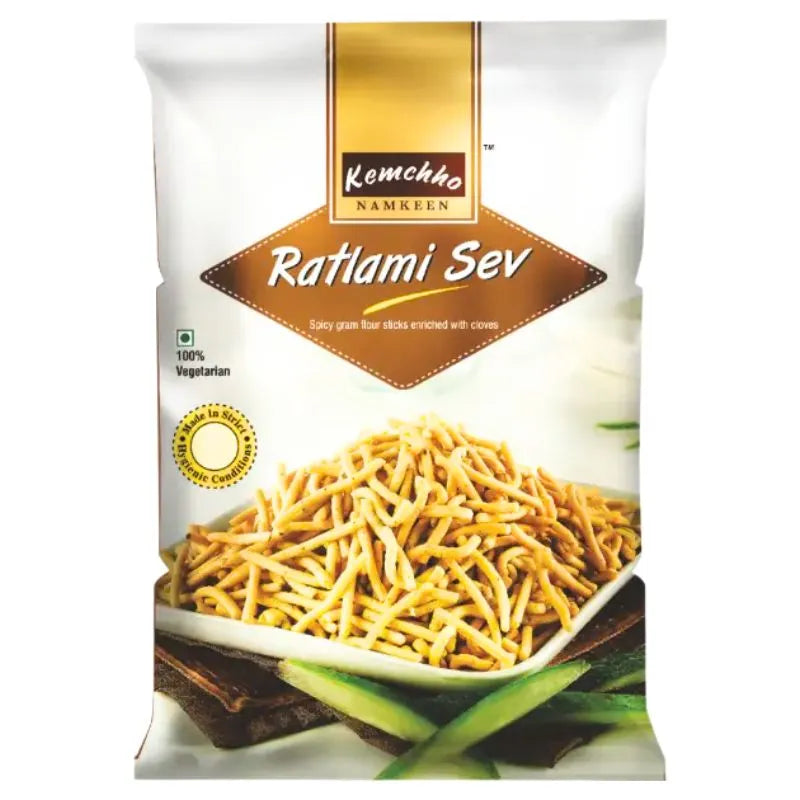 Kemchho Ratlami Sev - 270g-Global Food Hub