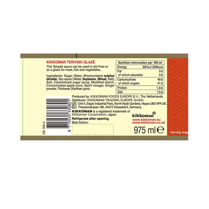 Kikkoman - Teriyaki Glaze Sauce - 975ml-Global Food Hub