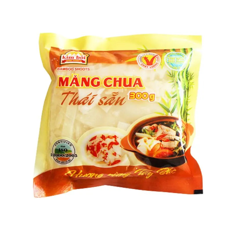 Kim Boi Sour Bamboo Slice/ Măng Chua Thái Sẵn - 300g-Global Food Hub