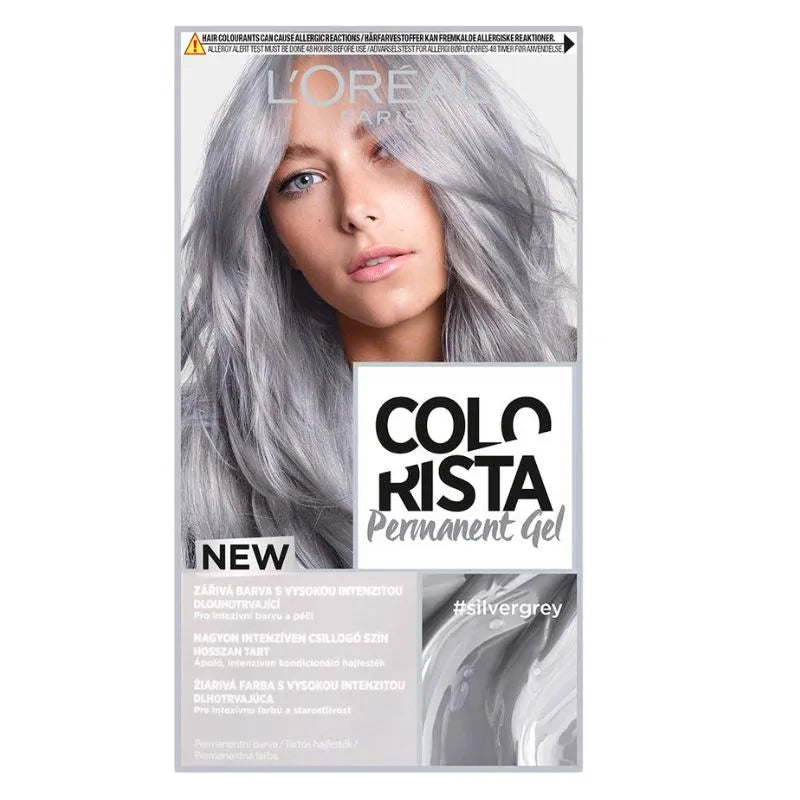 L'Oreal Paris Colorista Permanent Hair Colour Silver Grey-Global Food Hub