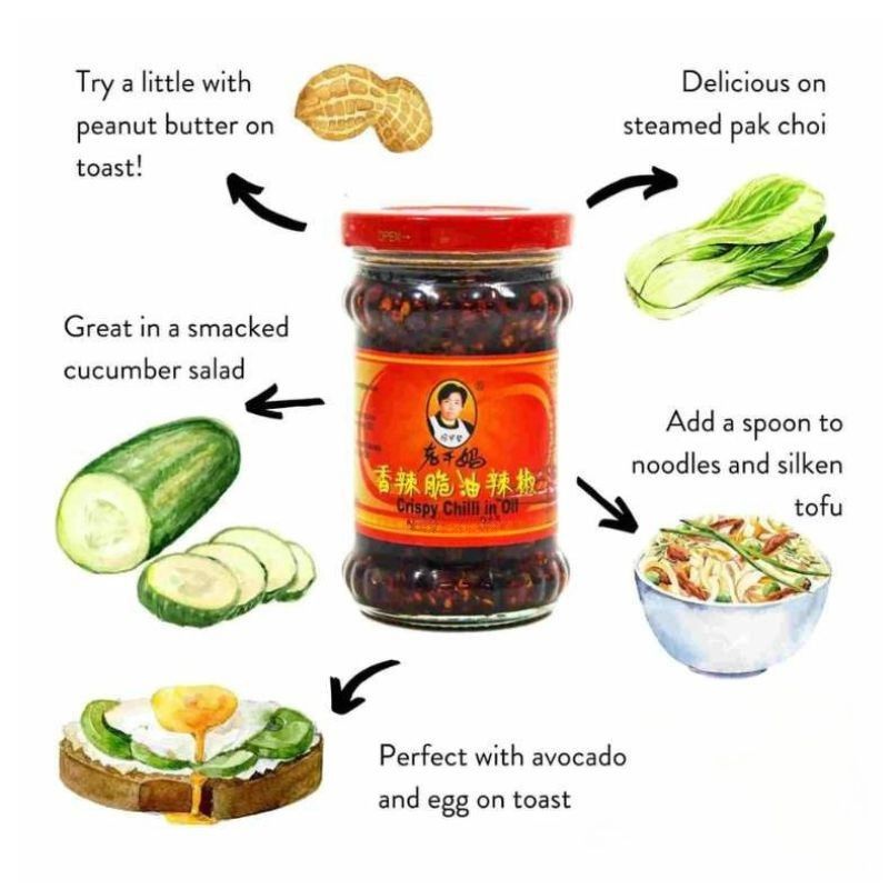 Lao Gan Ma - Crispy Chilli in Oil - 670g-Global Food Hub