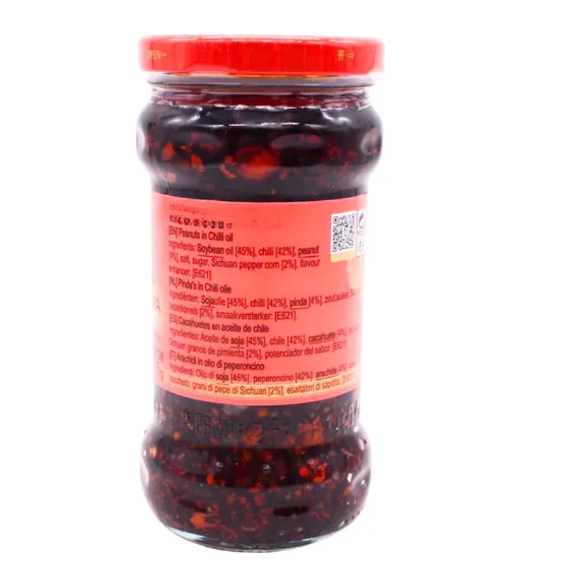 Lao Gan Ma - Peanuts in Chilli Oil 275g-Global Food Hub