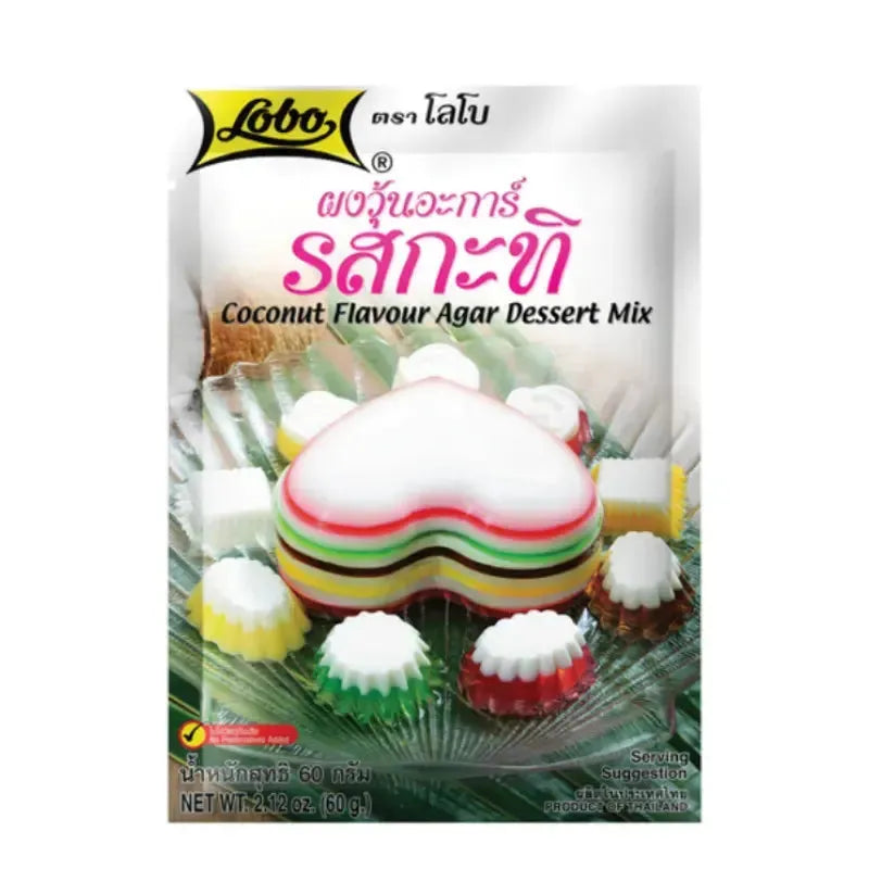 Lobo Coconut Agar Dessert Mix - 60g-Global Food Hub