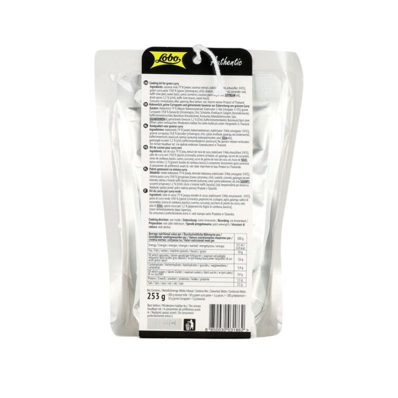 Lobo - Green Curry Cooking Kit - 253g-Global Food Hub
