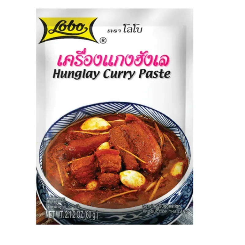 Lobo Hunglay Curry Paste - 60g-Global Food Hub