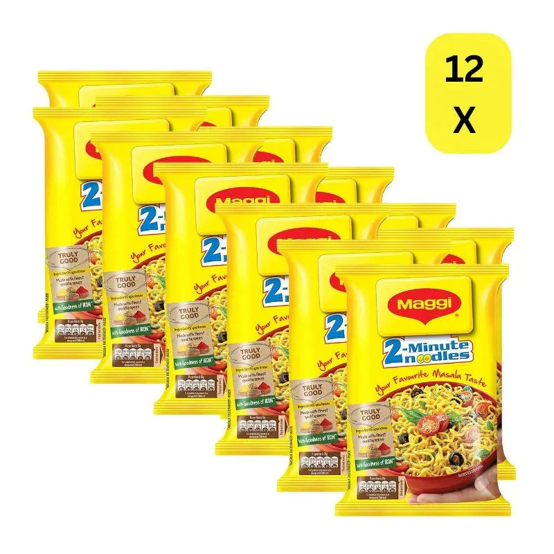Maggi - Instant Masala Noodles - 12 Packs-Global Food Hub