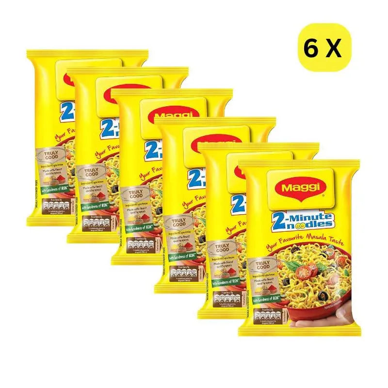 Maggi - Instant Masala Noodles - 6 Packs-Global Food Hub