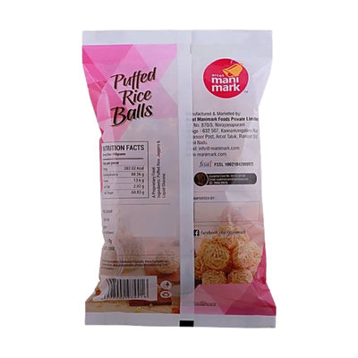 Manimark Puffed Rice Ladoo - 100g-Global Food Hub
