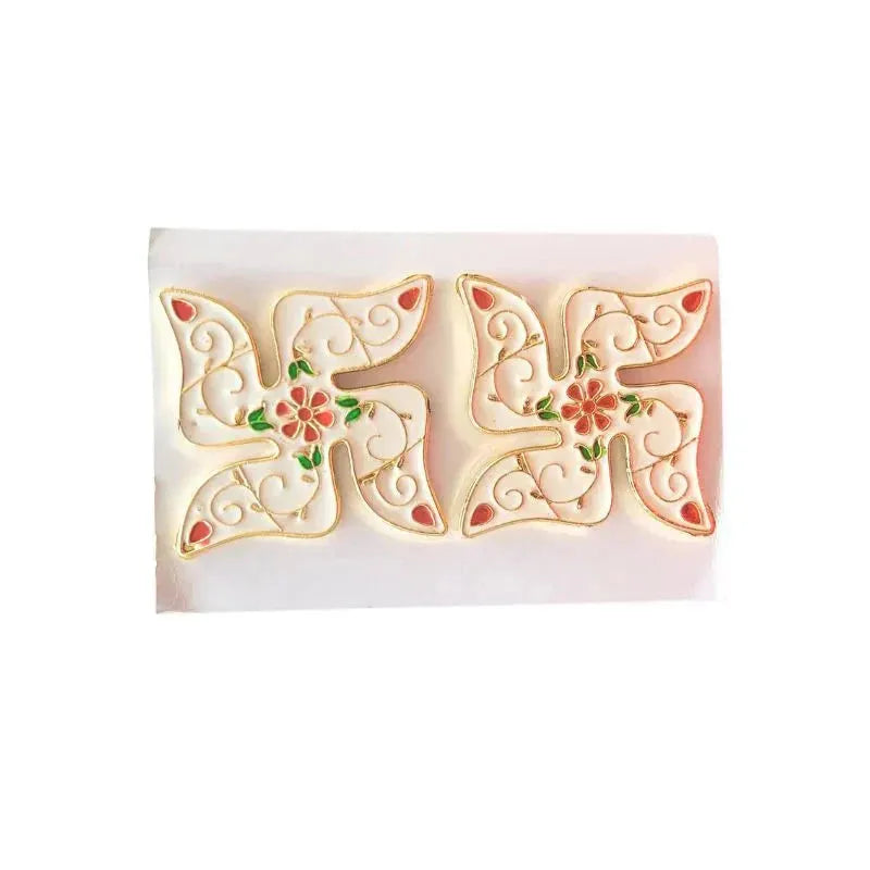 Meenakari Design Stickers for Festivals-Global Food Hub