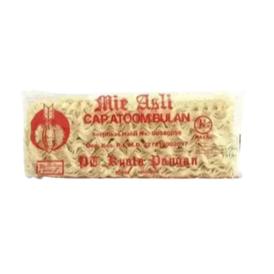 Mie Asli Cap Atoom Bulan - Wonton Noodles 200g-Global Food Hub