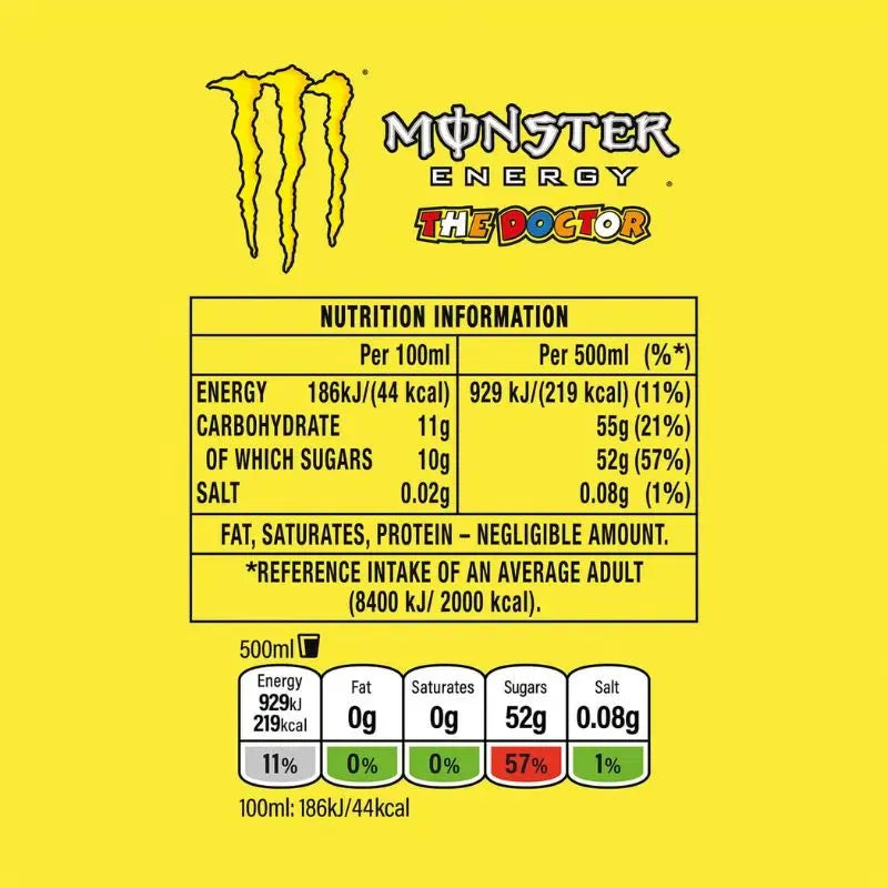 Monster Energy Drink Rossi The Doctor - 500ml-Global Food Hub