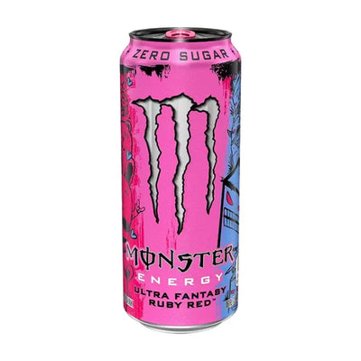 Monster Energy Drink Ultra Fantasy Ruby Red - 500ml-Global Food Hub