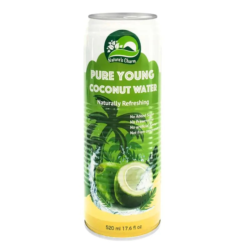 Nature’s Charm Pure Young Coconut Water - 520ml-Global Food Hub