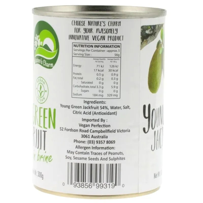 Nature's Charm Young Green Jackfruit in Brine - 565g-Global Food Hub