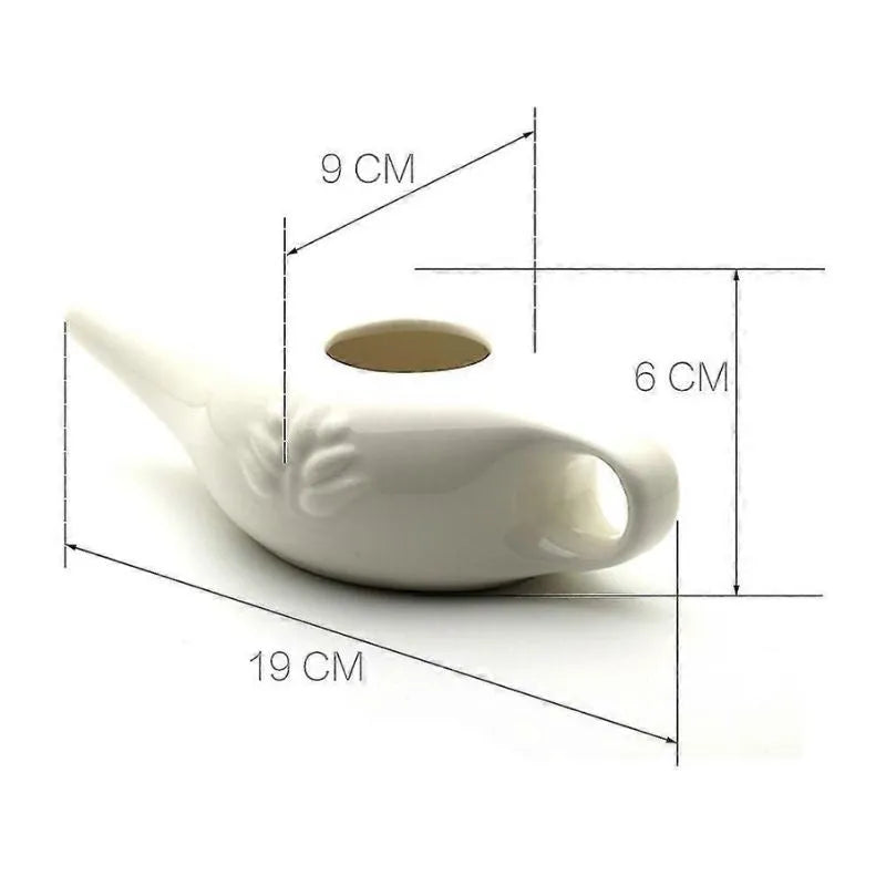 Neti Pot Ceramic – 250 ml-Global Food Hub