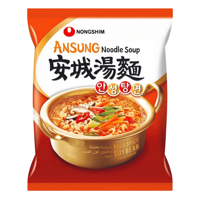 Nongshim Instant Noodle Ansungtangmyun - 125g-Global Food Hub
