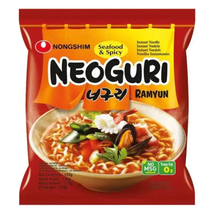 Nongshim Instant Noodle Neoguri Ramyun Hot- 120g-Global Food Hub