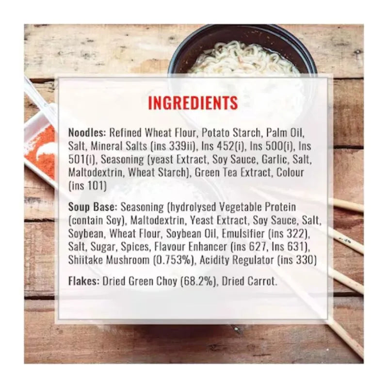 Nongshim Instant Noodle Soup Veggie Ramyun - 112g-Global Food Hub