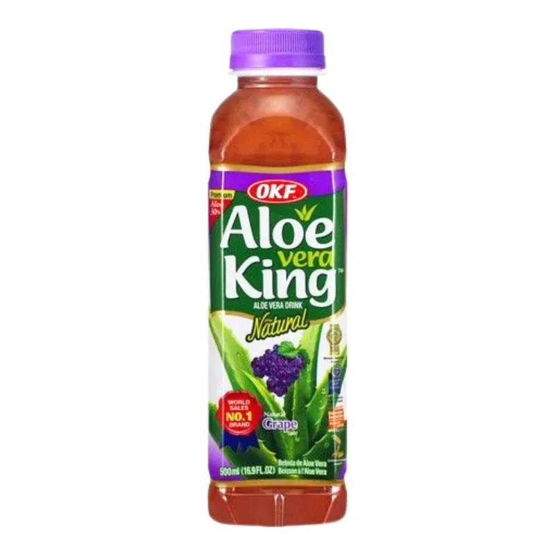OKF - Aloe Vera Drink Grape - 500ml-Global Food Hub