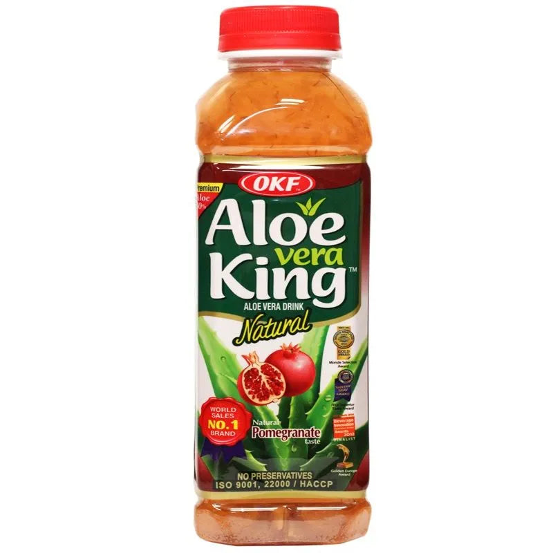 OKF - Aloe Vera Drink Pomegranate 500ml-Global Food Hub