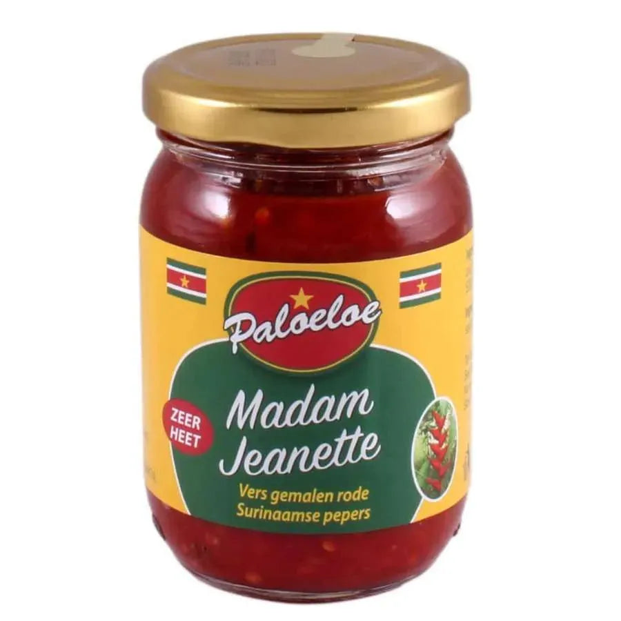 Paloeloe Sambal Madame Jeanette Red - 200g-Global Food Hub
