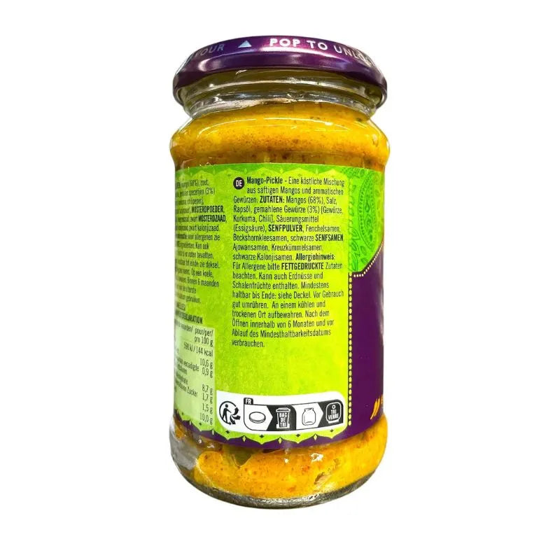 Patak's Mango Pickle Medium Hot - 283g-Global Food Hub