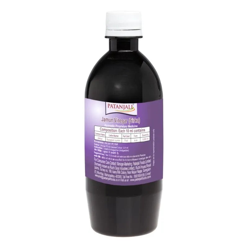Patanjali Jamun Vinegar - 500g-Global Food Hub
