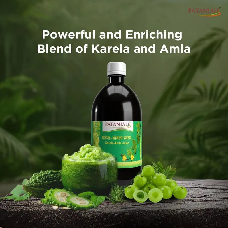 Patanjali Karela Amla Juice - 500g-Global Food Hub