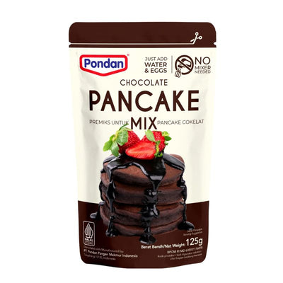 Pondan Chocolate Pancake Mix - 125g-Global Food Hub