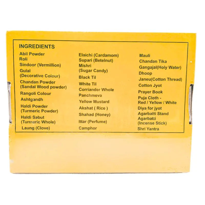 Puja Greh All Purpose Pooja Samagri Kit-Global Food Hub