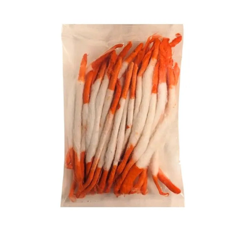 Puja Greh Long Cotton Wicks (Lambi Batti) - 40 pcs-Global Food Hub