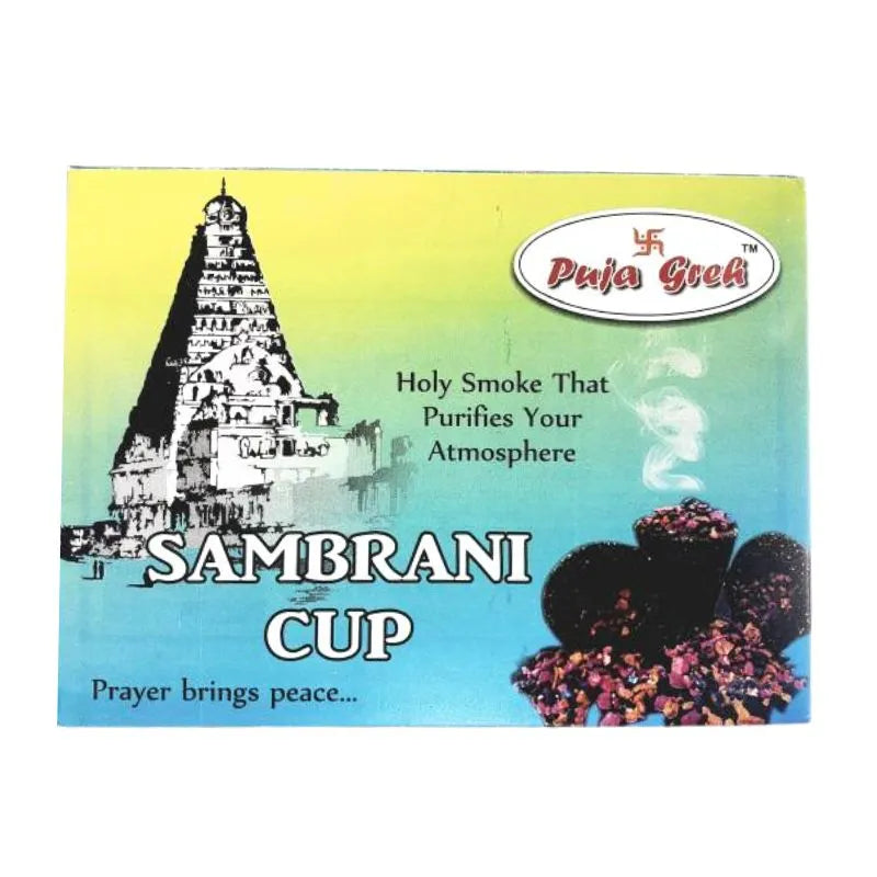 Puja Greh Sambrani Cup - 12pcs-Global Food Hub