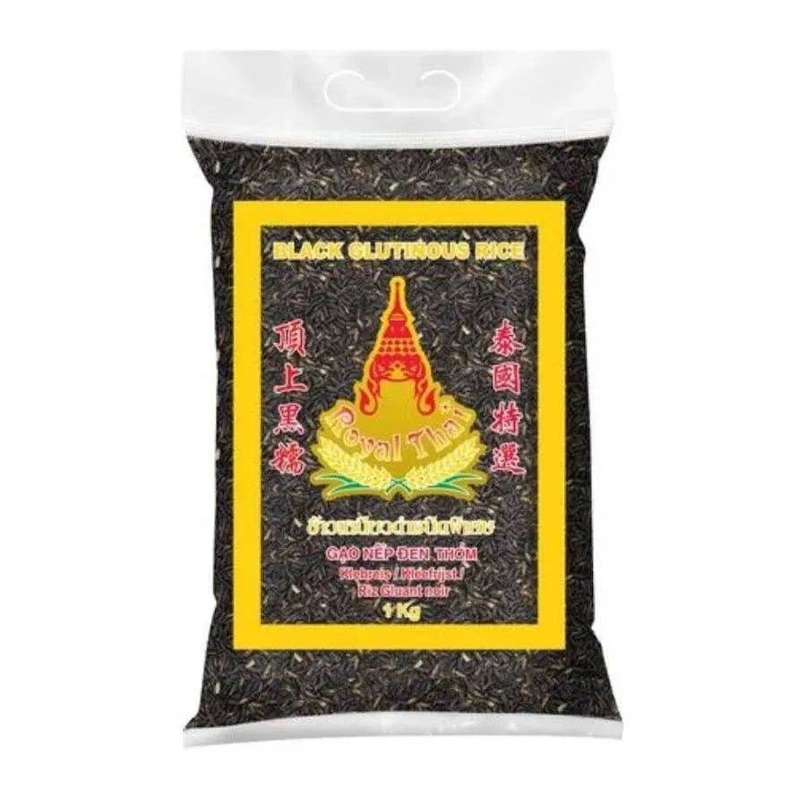 ROYAL-THAI Black Thai Glutinous Rice - 1Kg-Global Food Hub