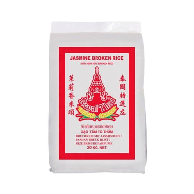 Royal Thai Jasmine Broken Rice - 20Kg-Global Food Hub