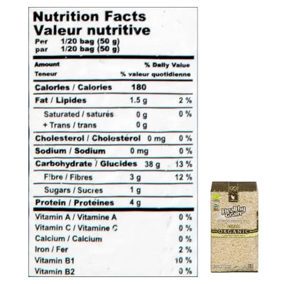 SAWAT-D **ORGANIC** Jasmine Brown Rice - 1Kg-Global Food Hub