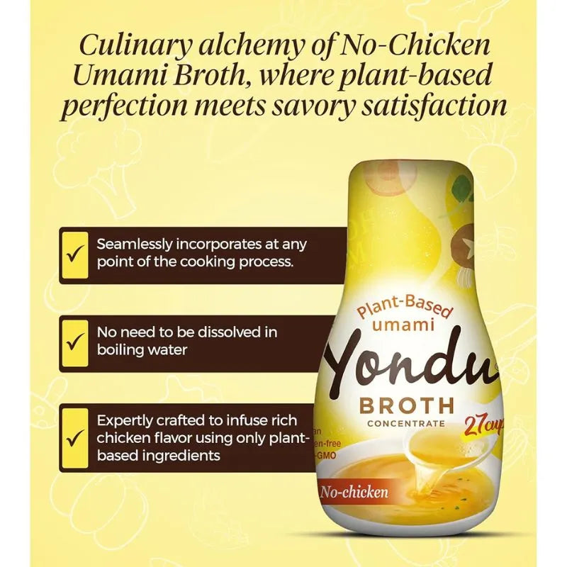 SEMPIO-Yondu Umami Broth Concentrate No-Chicken - 275ml-Global Food Hub