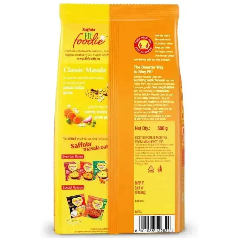Saffola Masala Oats - 500g-Global Food Hub