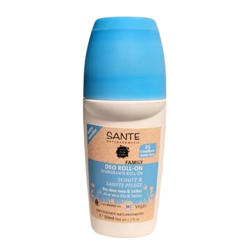 Sante Natural Cosmetics Deo Roll-on Deodorant - 50ml-Global Food Hub