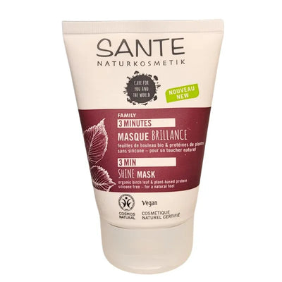 Sante Natural Cosmetics Family 3 Minute Shine Hair Mask - 100 ml-Global Food Hub
