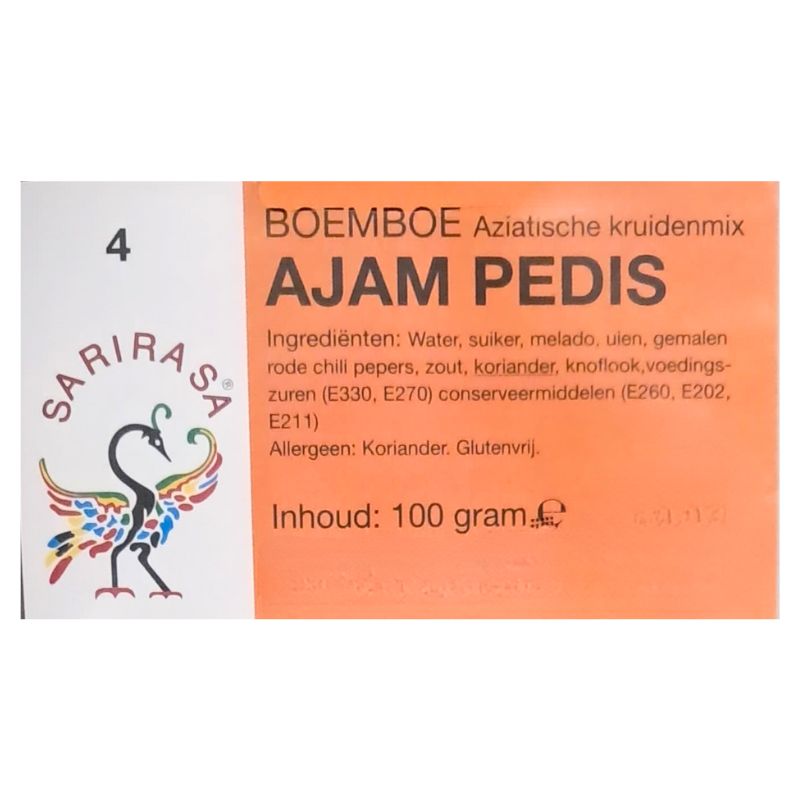 Sarirasa Boemboe Ajam Pedis - 100g-Global Food Hub