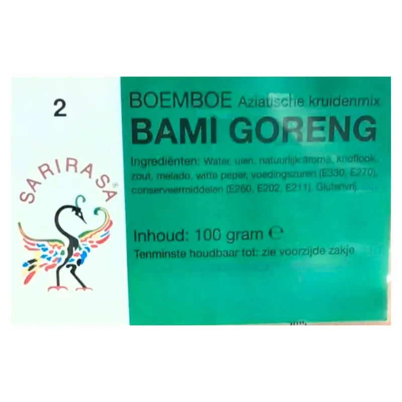 Sarirasa Boemboe Bami Goreng - 100g-Global Food Hub