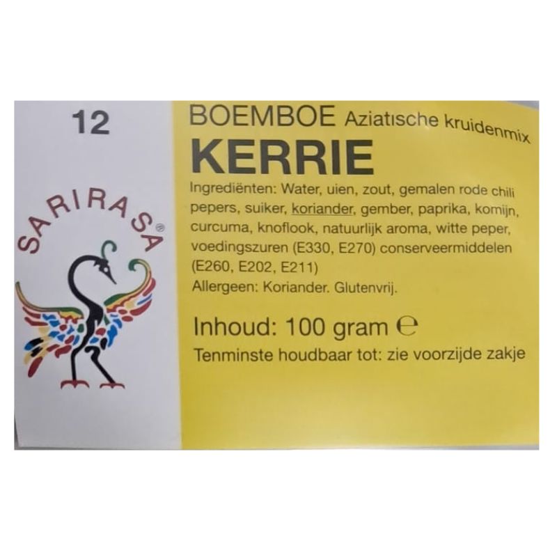 Sarirasa Boemboe Kerrie - 100g-Global Food Hub