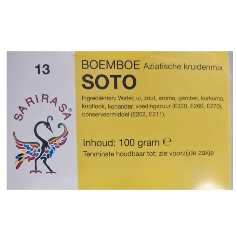 Sarirasa Boemboe Soto - 100g-Global Food Hub