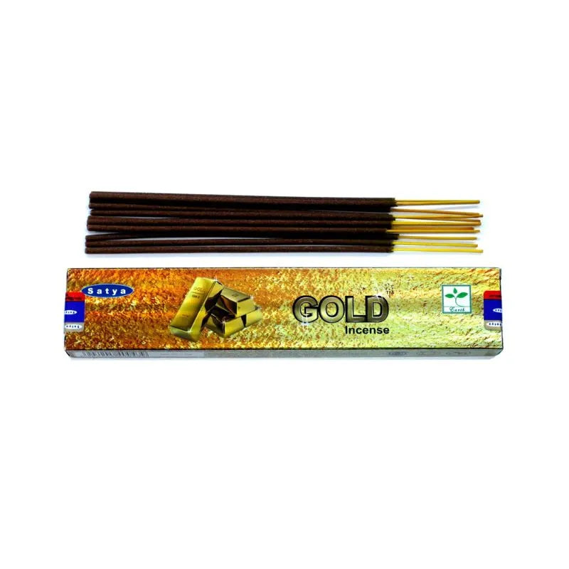 Satya Gold Incense Sticks-Global Food Hub