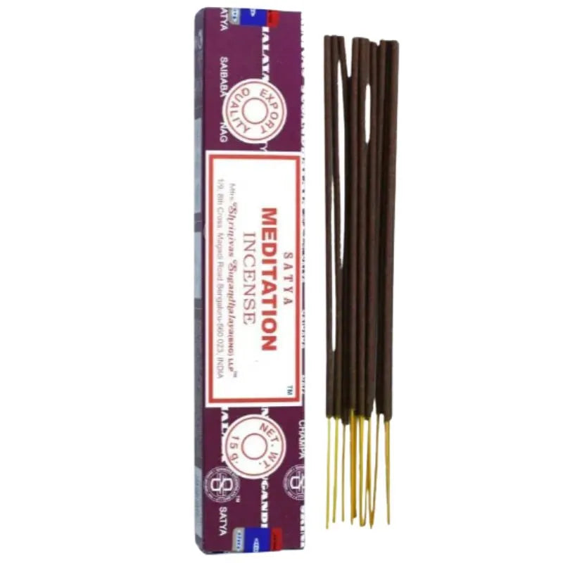 Satya Meditation Incense Sticks-Global Food Hub