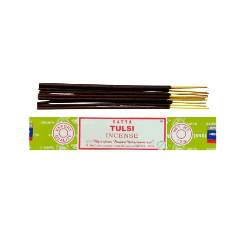 Satya Tulsi Incense Sticks-Global Food Hub