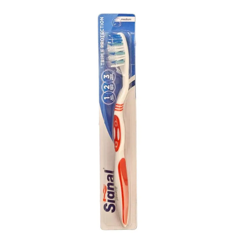Signal Triple Protection Toothbrush Medium-Global Food Hub