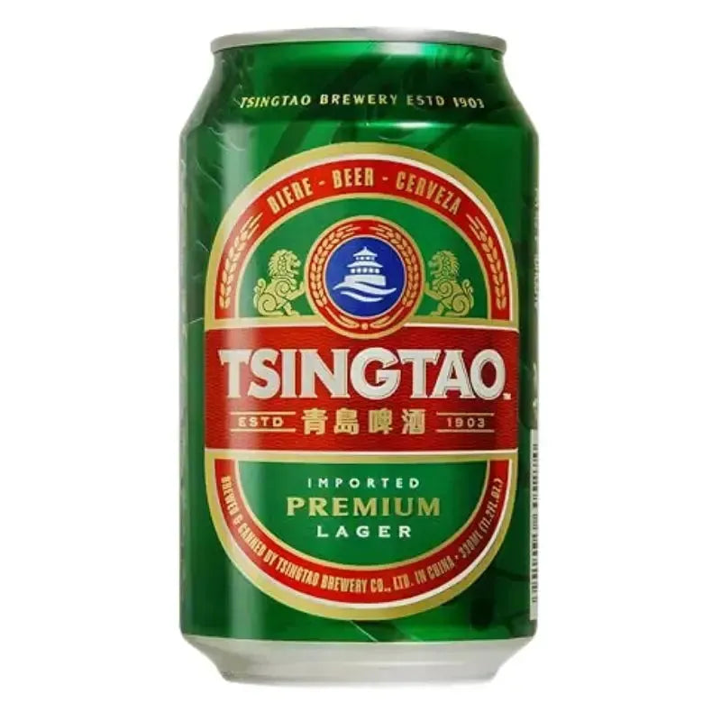TSINGTAO - Beer Can 4.7% Alc - Plato 10.8 (Age Check Included) - 330ml-Global Food Hub