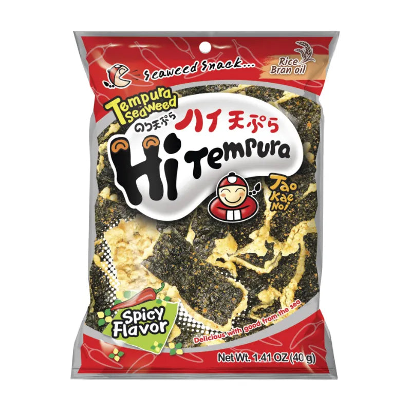 Taokaenoi Tempura Seaweed Spicy - 40g-Global Food Hub